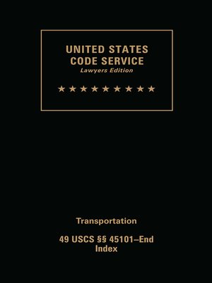 cover image of United States Code Service